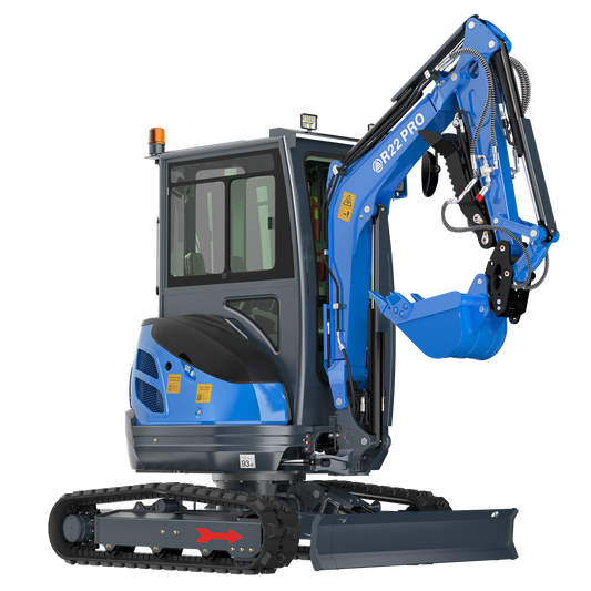 R22  cab (heating and cooling air conditioner) + telescopic side swing Kubota D1105 [LP02010981]