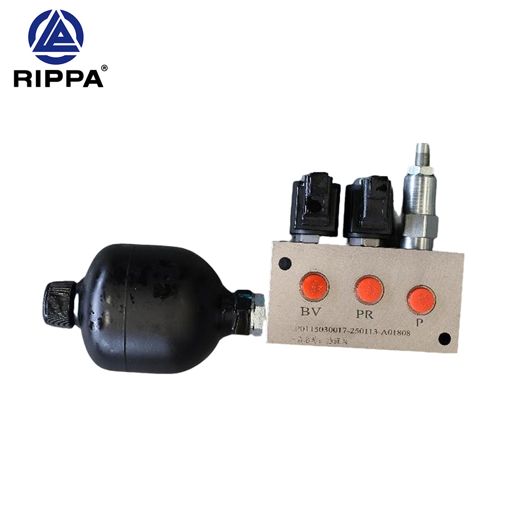 R18\R22\R32 Tailless Kubota internal motor. 22W electromagnetic oil source valve + accumulator purchase parts [LP0115030017]