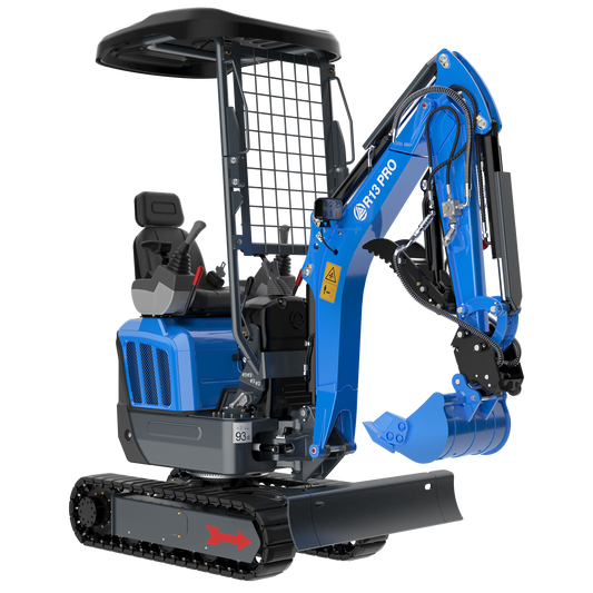 R13 pilot + roof + telescopic side swing Kubota D722 [LP02010979]