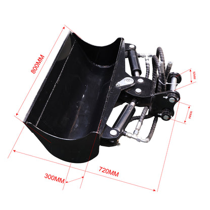 Mud bucket R319/R327/R10/R13/R15(800mm)[LP0104010811]