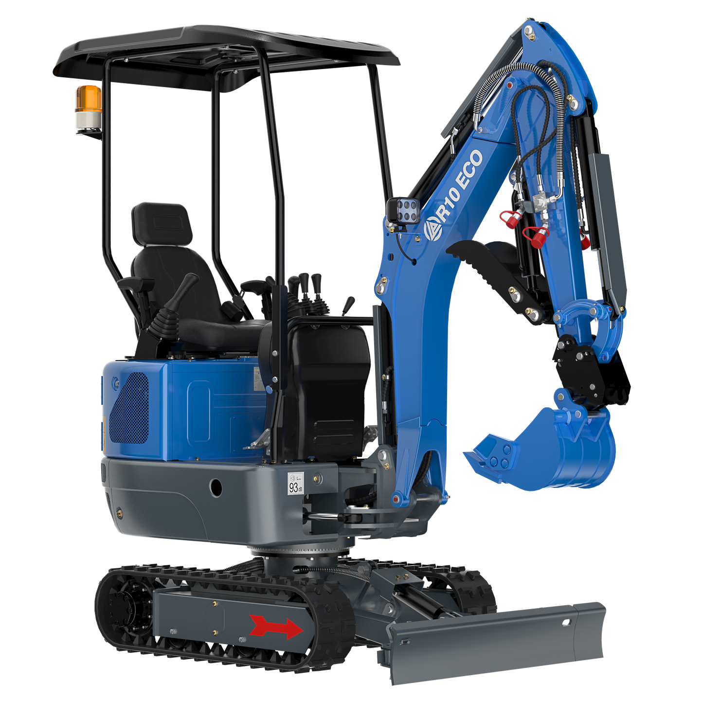 R10 double-side operation + roof + Kubota Z482 telescopic side swing [LP02011066]