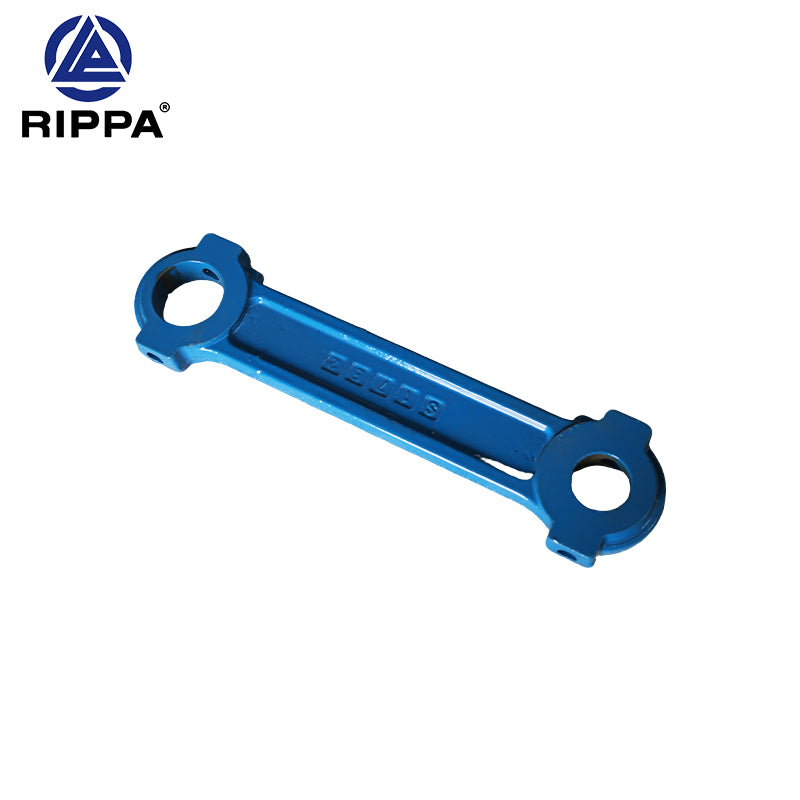 R22 Cast rocker (with hole) spray-painted - traffic blue RAL5017 [LP0112013194]