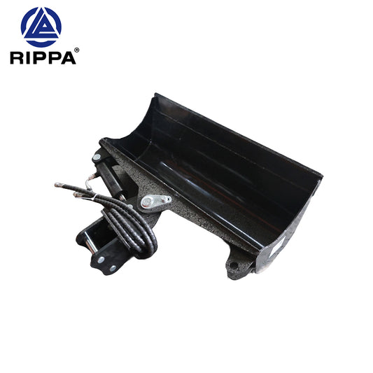 R10/R13/R15 Mini Excavator-800mm (beveling) single cylinder tilting bucket[LP0104010797]
