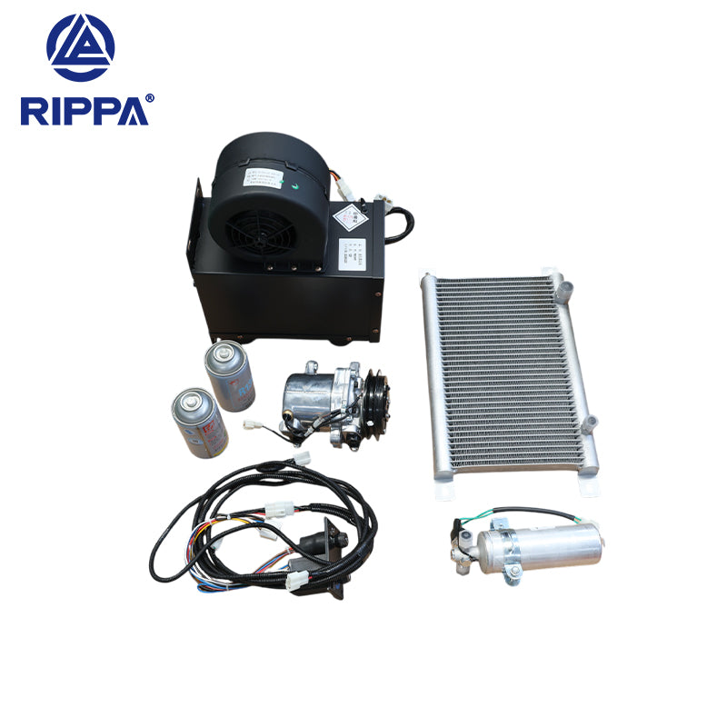 Excavator R22-2 Kubota Air Conditioner, Condenser, Compressor, Receiver Drier[LP0110010074]