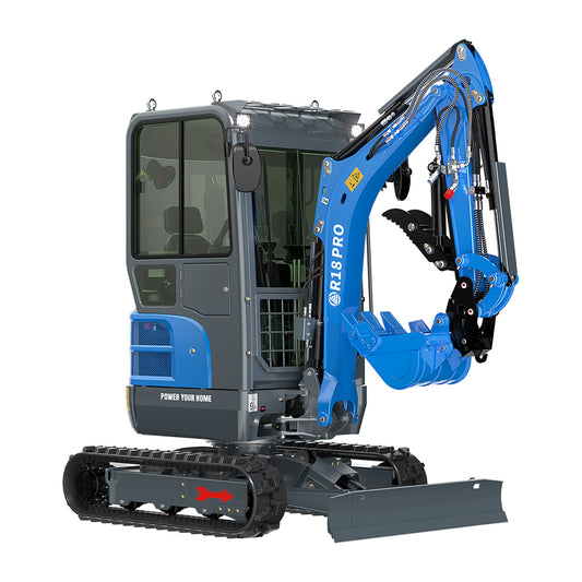 R18  Cab+ telescopic Side Swing Kubota D902 [LP02011003U05-JSS]