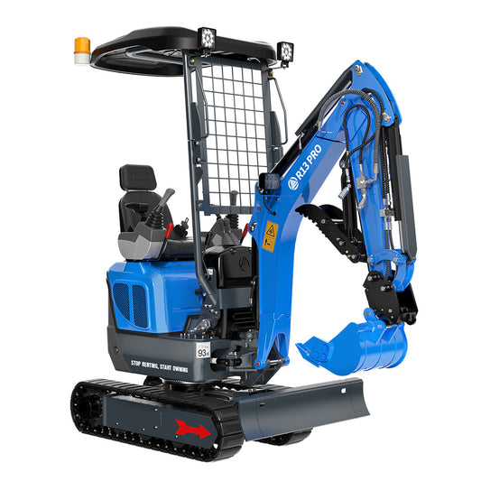 R13 pilot + roof + telescopic side swing Kubota D722 [LP02010979]